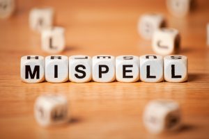 The Word MISPELL Ironically Misspelled